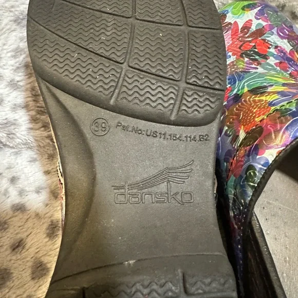 Dansko Multicolor Floral Clogs - Picture 4 of 4